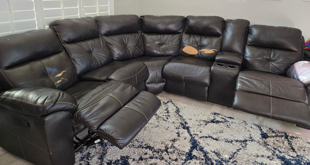 Sectional Sofa (You Carry And Take Out Of House)