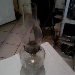 White Flame Oil Lamp