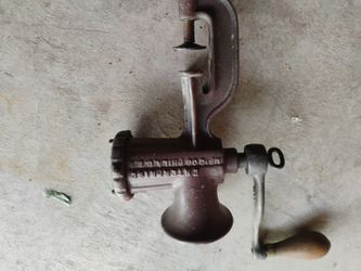 Antique Meat Grinder