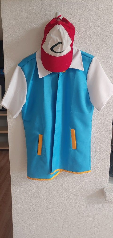 Adult Pokemon Ash Costume