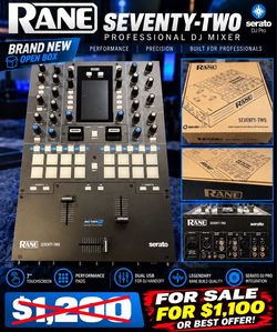 NEW- Rane 72 MK1