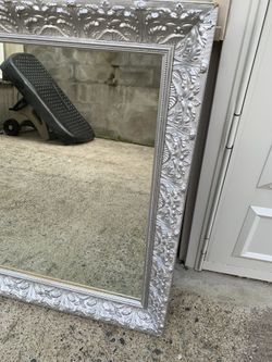 Large Glass Mirror Frame