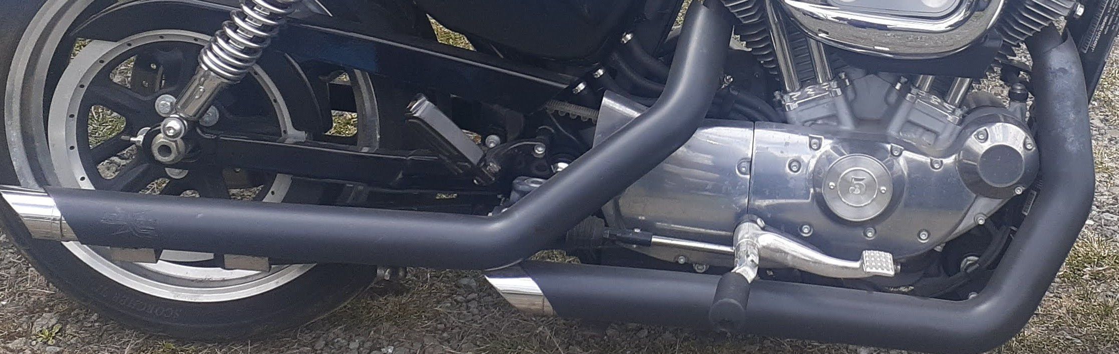 2015 RCXhaust Slip on with full black heat shield