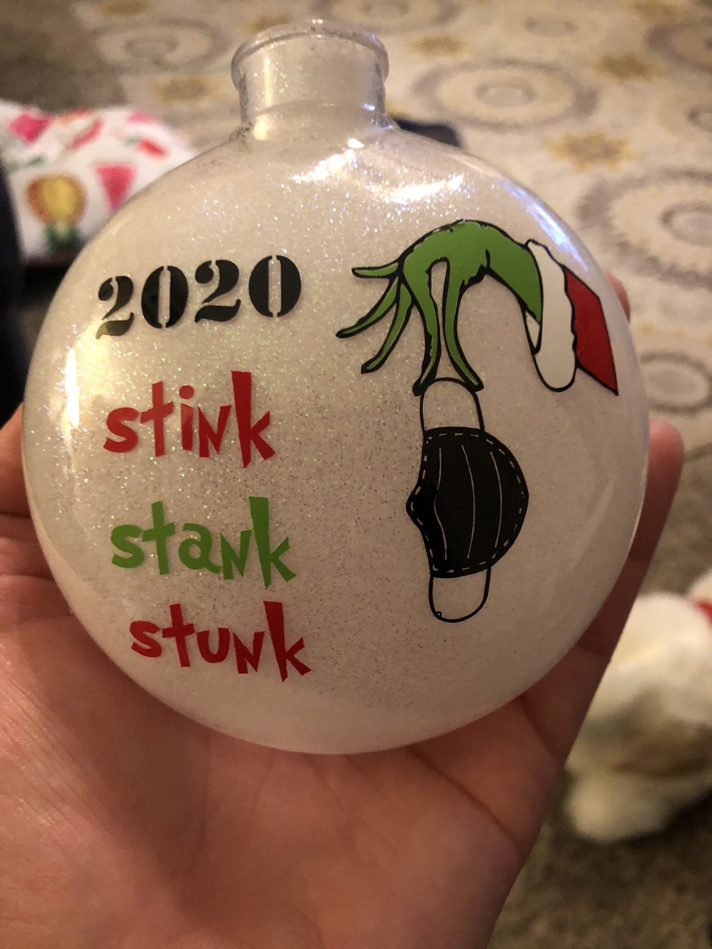 Grinch ornament