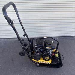 Stark USA 2HP Gas Plate Compactor 79cc with 2,000lbs of force for construction, concrete leveling ma