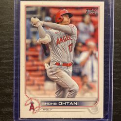 2022 Topps Shohei Ohtani Baseball Card #1