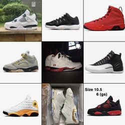 ALL BRAND NEW RETRO JORDANS 