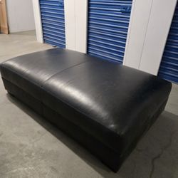 Restoration Hardware Ottoman Brown Color 