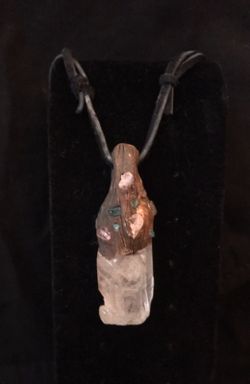 Crystal Quartz Necklace Handmade