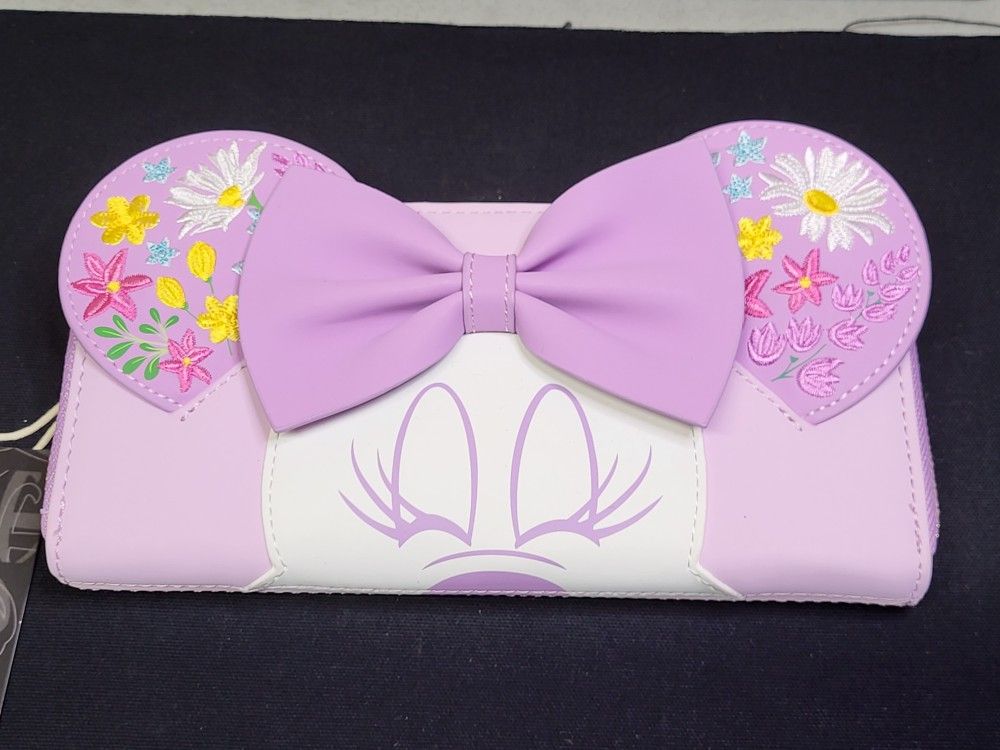 New With Tags Disney Loungefly Minnie Mouse Wallet Purse