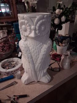 Owl planter