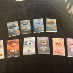 Complete Shatter Me Book Series with Novellas and Watch Me