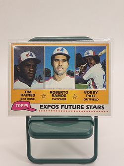 Tim Rock Raines rookie card expos