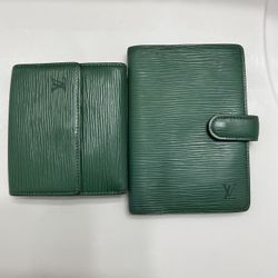 Louis Vuitton Green Epi Bundle 