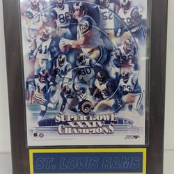 Rams Vintage Super Bowl Memorabilia 