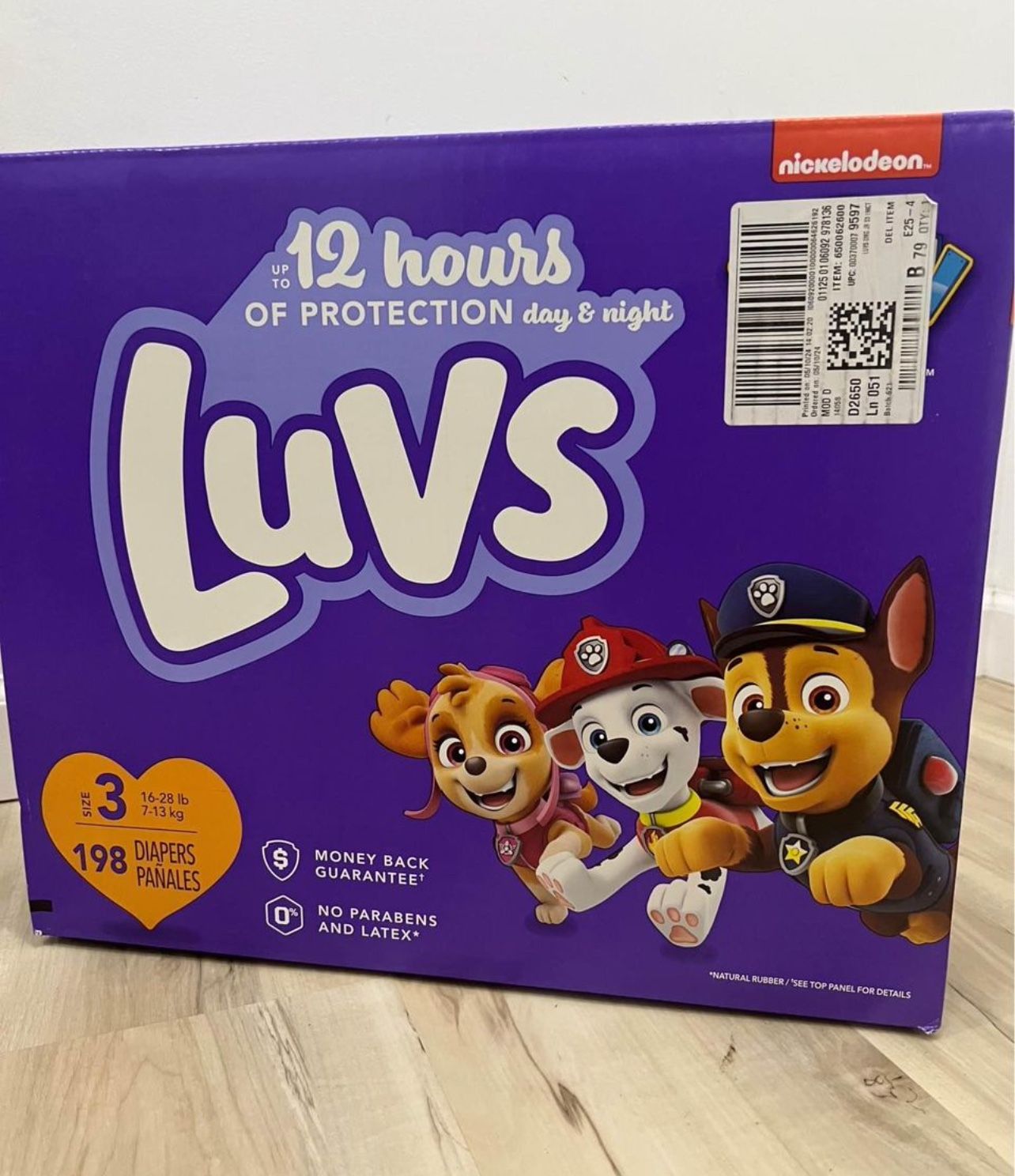 Luvs Diapers Size 3, 198 Count