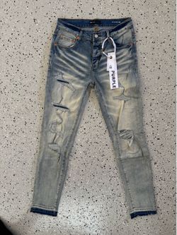 Light blue Purple jeans