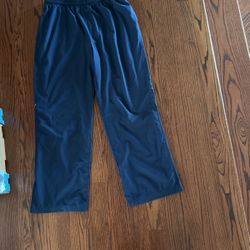 Men’s  Reebok Warm Ups  Navy XL