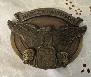HARLEY-DAVIDSON Belt Buckle Made In USA.