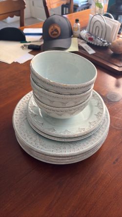 A set of plates