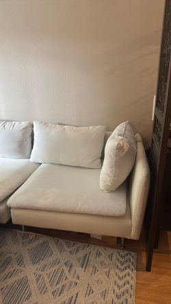 IKEA 4 Seat with Chaise Sectional