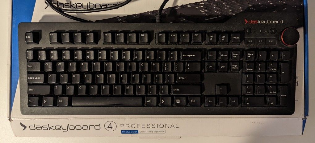 Das Keyboard 4 Mechanical Cherry MX Blue