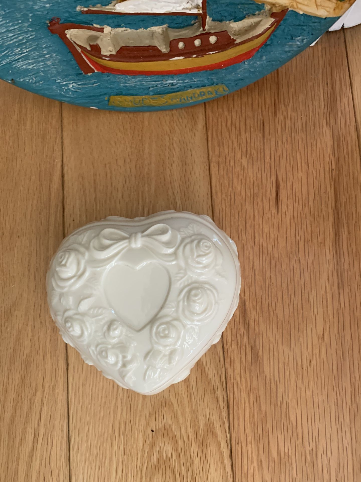 Heart- Shaped Trinket Box
