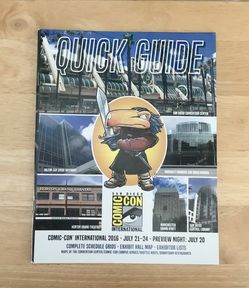 San Diego International Comic Con 2016 Quick Guide