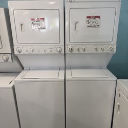 27” Stackable Washer And Dryer 20% Off