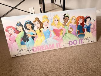 Disney princess picture frame