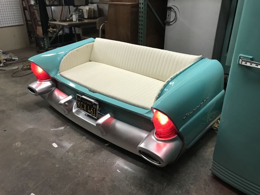 Car couch car bench car sofa