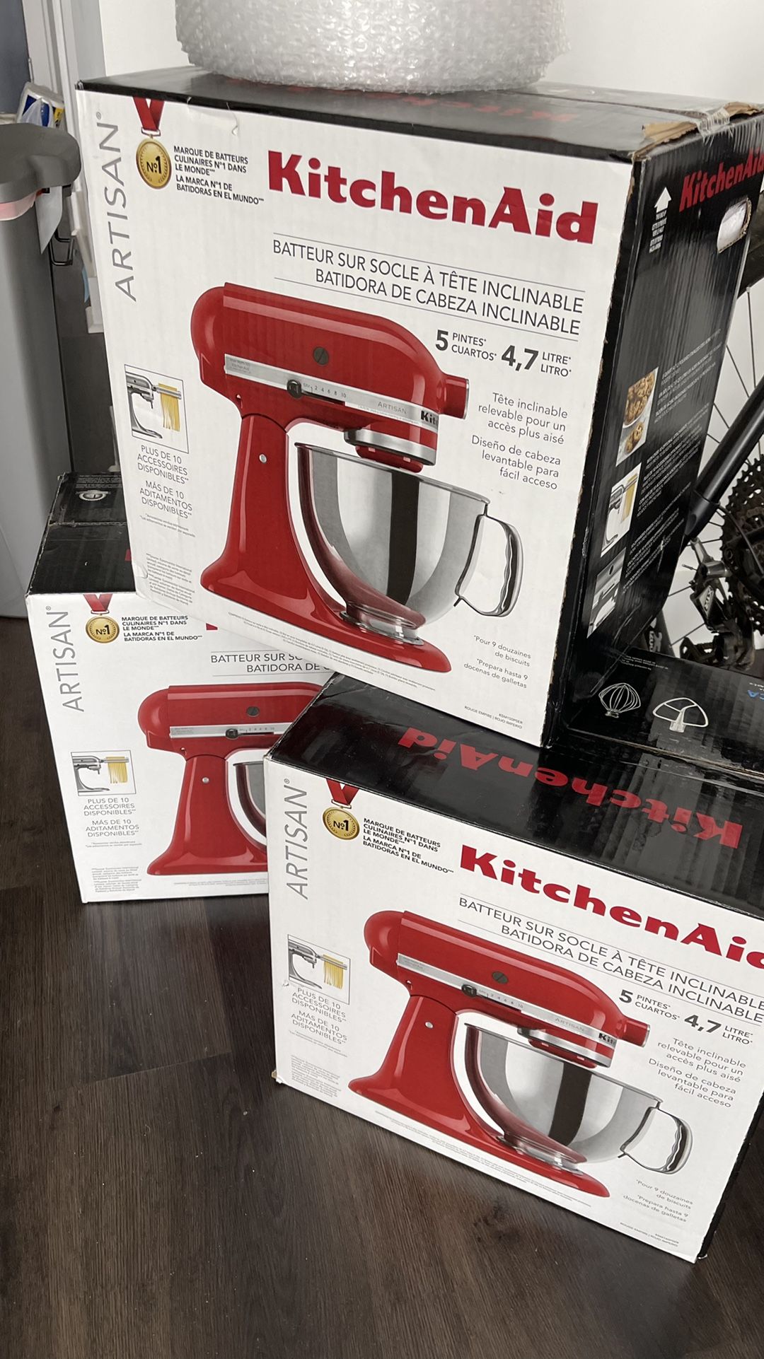 Kitchen Aid Artisian 5 Quart Tilt-head Stand Mixer