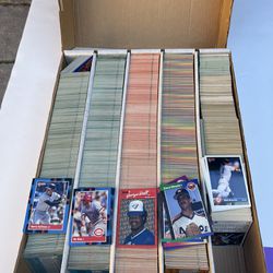 Large Box - 1,000's of Baseball Cards -Over 19lbs