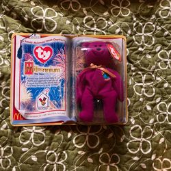 Beanie baby millennium bear