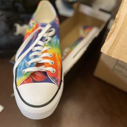 Rainbow Converse Tennis Shoes 
