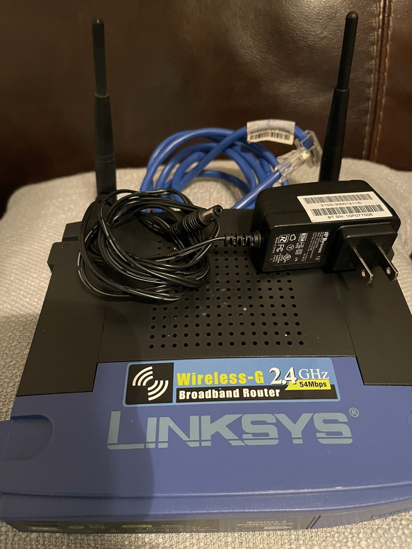 Router Linksys Wireless -G 2.4