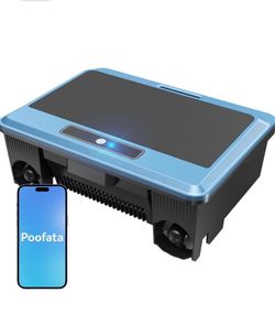Solar Powered Robotic Pool Skimmer Surface Cleaner with APP Support Dual Charging Options Smart Obstacle Avoidance 24/7 Continuous Cleaning Blue 02