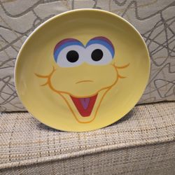 Sesame Street Big Bird Plate Ceramic 8"