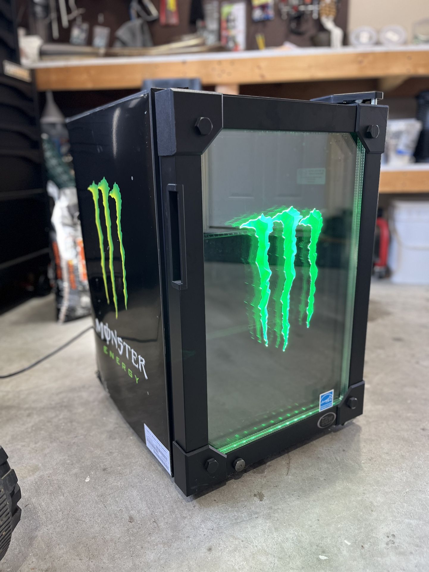 Refrigerator Monster Energy Drink