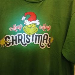 The Grinch Christmas Shirt Size 2XL