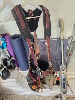 Occidental Leather tool belt with tools