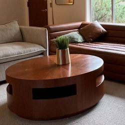 Crate And Barrell Coffee Table 