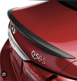 Infiniti OEM Carbon Fiber Rear Deck Spoiler