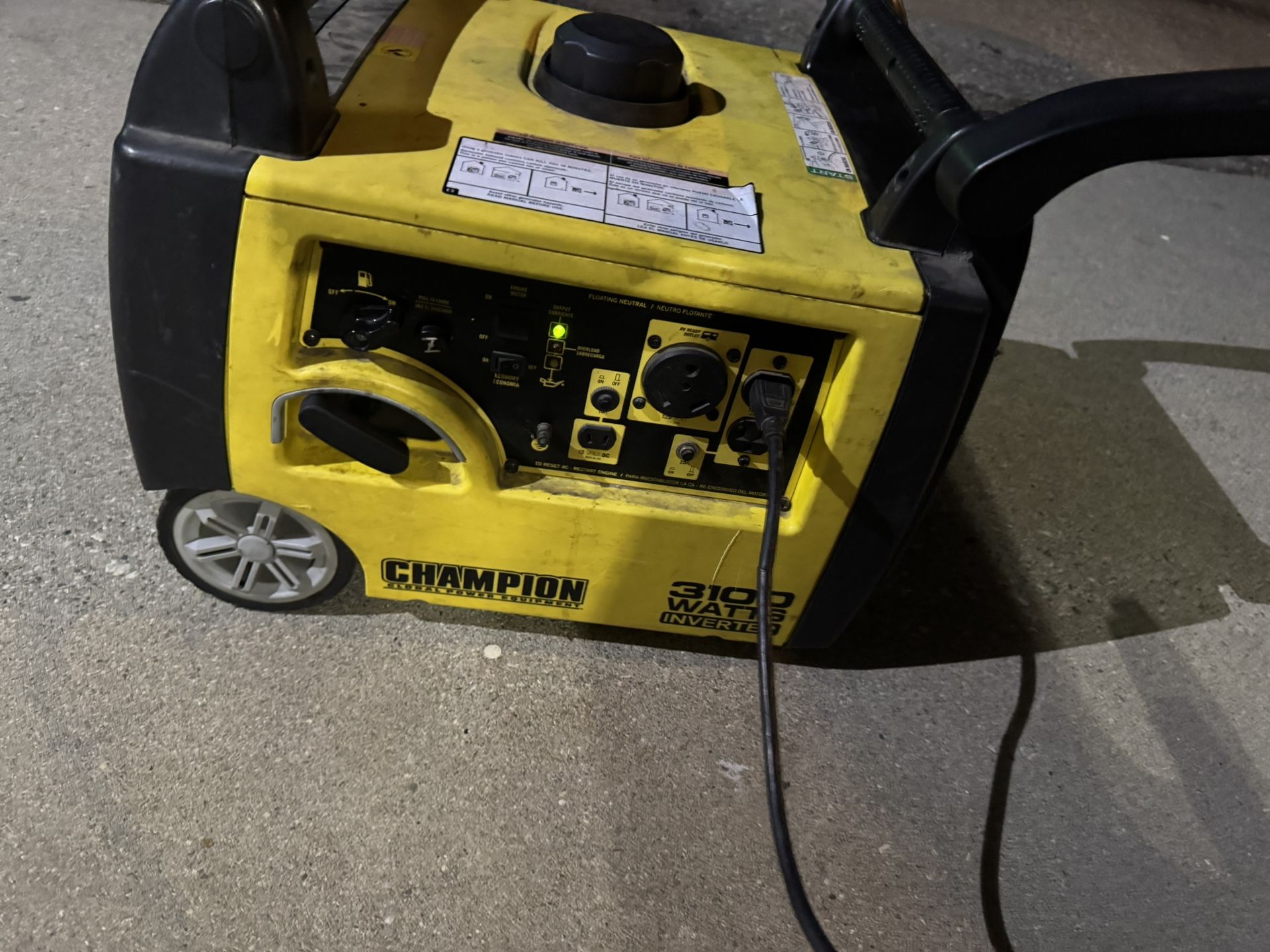Champion 3100 Watt Inverter Generator