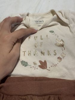 Baby girl Thanksgiving