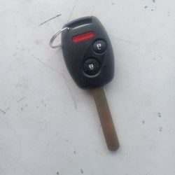Uncut key/Fobb for Honda 07-13