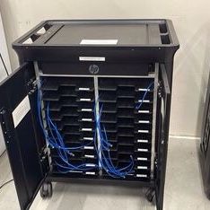 HP Ergotron 20 Notebook Managed Charging Rolling Cart