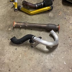 Evo X Stock Lower Intercooler Pipe