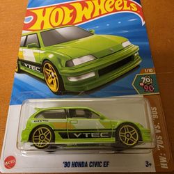 Hot Wheels 90 Honda Civic EF