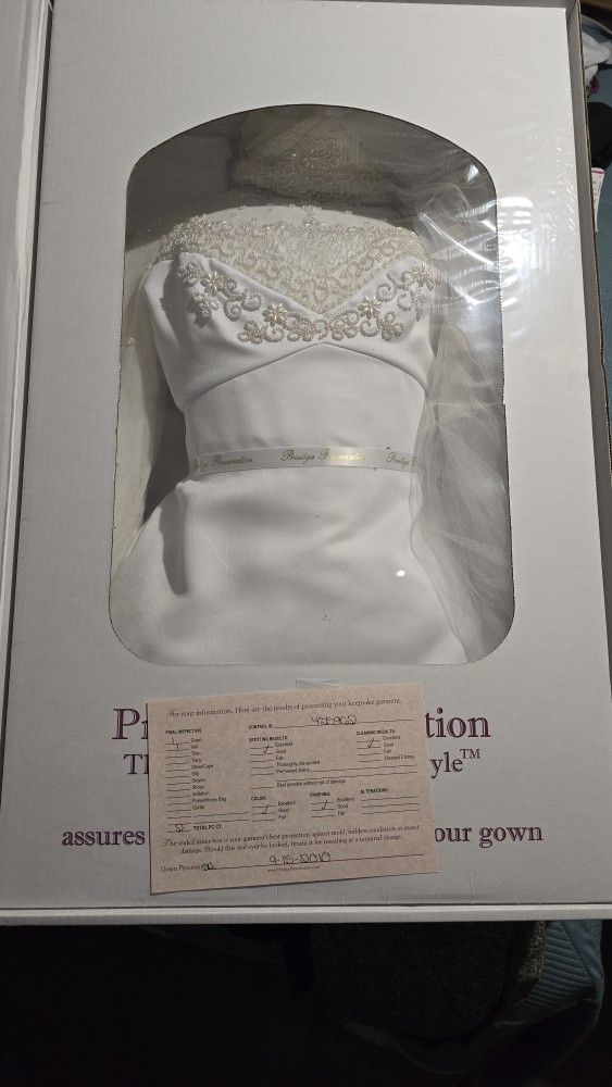 Preserved Wedding Dress